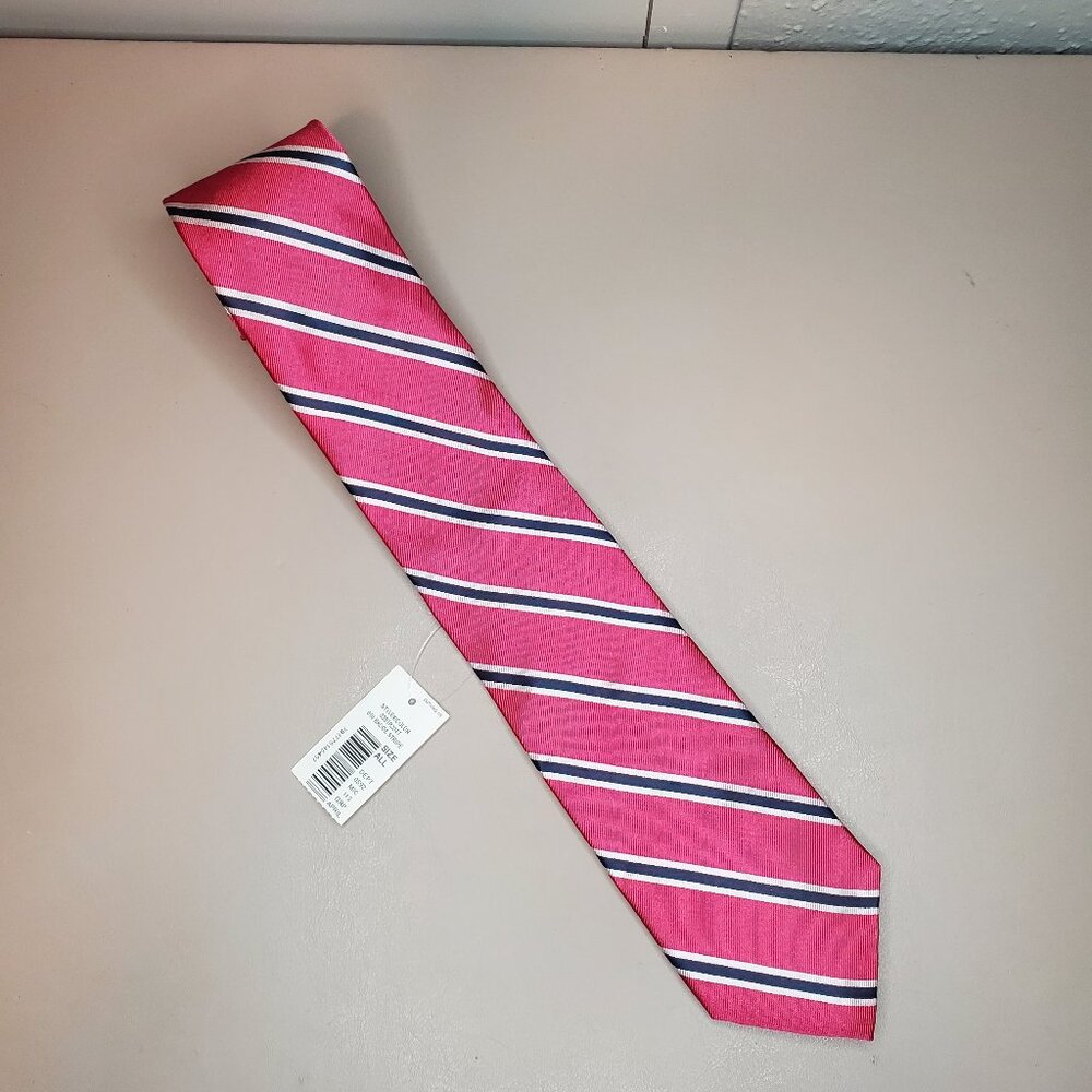 NWT Roundetree & Yorke All Silk Handmade Tie Extra Long 65"